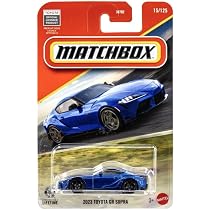 Matchbox 2023 Toyota GR Supra Diecast Vehicle, 1:64 Scale, White